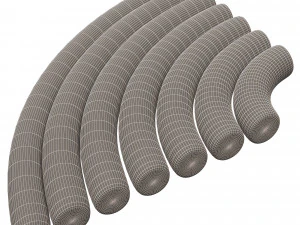 Rainbow Icon 3D Model