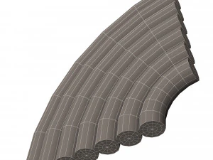 Rainbow Icon 3D Model