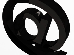 Arroba Icon 3D 模型