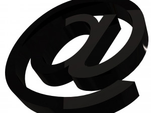 Arroba Icon 3D 模型