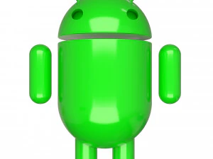 Personagem Android Modelo 3D