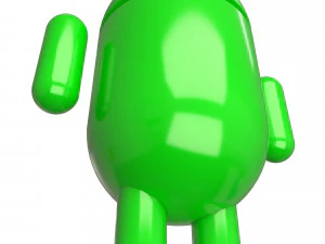 안드로이드 캐릭터 3D 모델