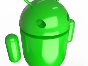 안드로이드 캐릭터 3D 모델