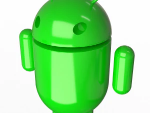 안드로이드 캐릭터 3D 모델