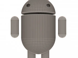 안드로이드 캐릭터 3D 모델