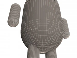 안드로이드 캐릭터 3D 모델