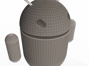 안드로이드 캐릭터 3D 모델