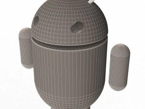 안드로이드 캐릭터 3D 모델