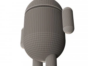 안드로이드 캐릭터 3D 모델