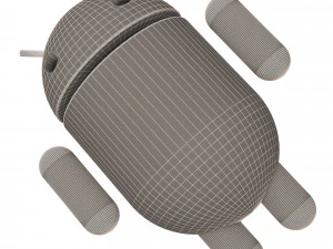 안드로이드 캐릭터 3D 모델