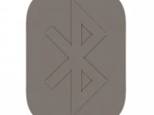 Bluetooth Logo 3D Model