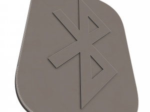 Bluetooth Logo 3D Модель