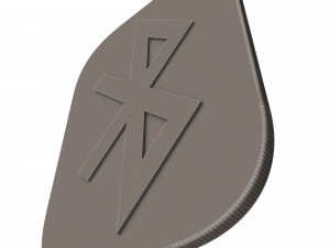 Bluetooth Logo 3D Модель