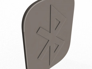 Bluetooth Logo 3D Модель