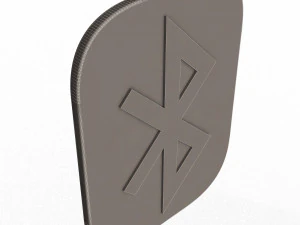 Bluetooth Logo 3D Model