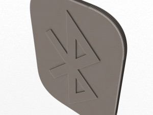 Bluetooth Logo 3D Модель