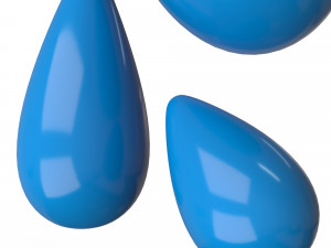 Tears Icon Model 3D