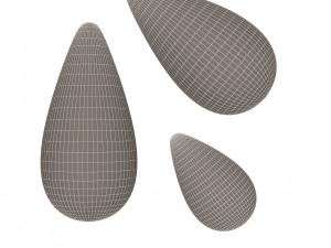 Tears Icon Model 3D