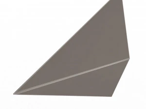 내비게이션 지도 화살표 3D 모델