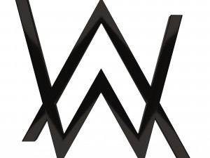 Alan Walkar Logo 3D-Modell