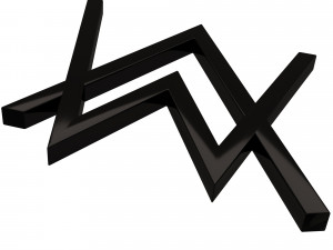 Alan Walkar Logo 3Dモデル