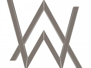 Alan Walkar Logo 3D Model