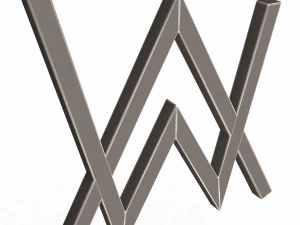 Alan Walkar Logo 3D Model