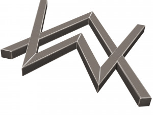 Alan Walkar Logo 3Dモデル