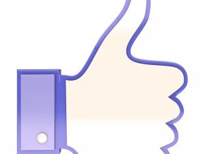 Me gusta icono Modelo 3D