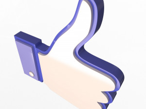 Like Icon 3D Model