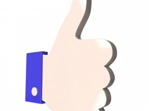 Like Symbol Modelo 3D