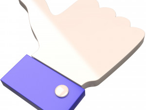 Like Symbol Modelo 3D