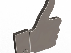 Like Symbol Modelo 3D