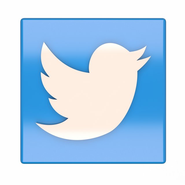 Social Media Logo Model 3D .c4d .max .obj .3ds .fbx .stl .blend 