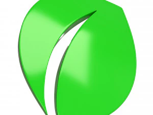 Leaf Symbol 3D Model
