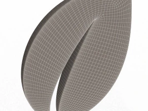 Leaf Symbol 3D Model