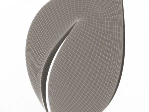 Leaf Symbol 3D Model