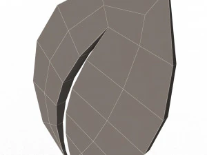 Leaf Symbol 3D Model
