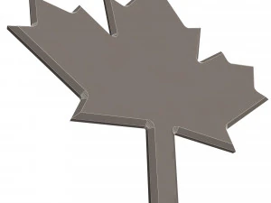 Maple Leaf 3D Model