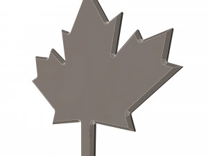 Maple Leaf 3D Модель