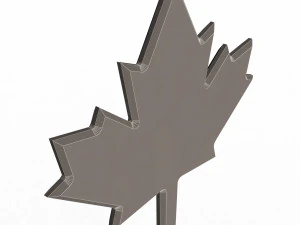 Maple Leaf 3D Model