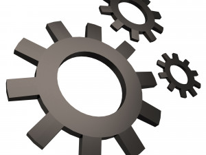Setting Icon Model 3D