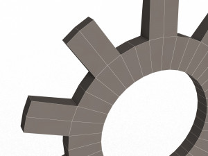 Setting Icon Model 3D