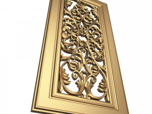 Carved Door Classic 07 3D 模型