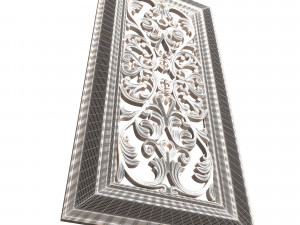 Carved Door Classic 07 3D 模型