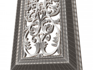 Carved Door Classic 07 3D 模型