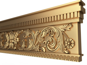 Cornice Decoration Molding 03 3Dモデル