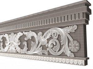 Cornice Decoration Molding 03 3Dモデル