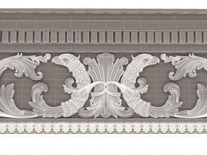 Cornice Decoration Molding 03 3Dモデル