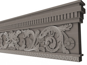 Cornice Decoration Molding 03 3Dモデル
